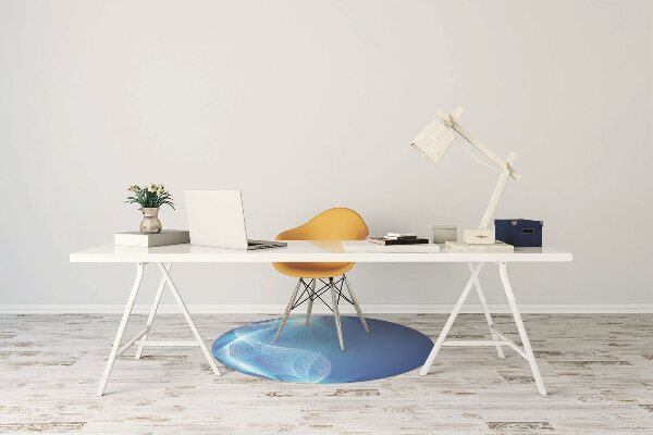 Office chair mat Flame