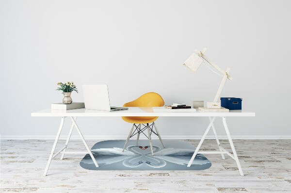 Office chair mat Swans