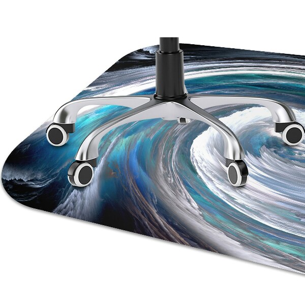 Office chair mat Vortex