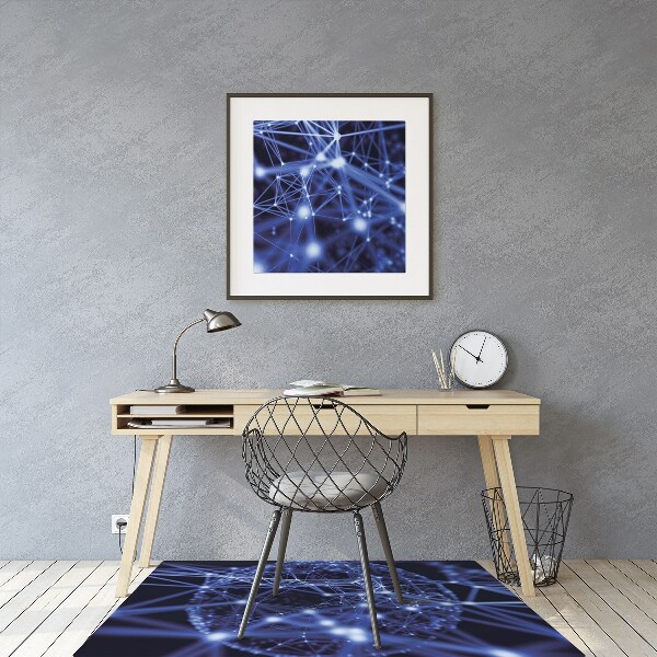 Office chair floor protector Abstraction