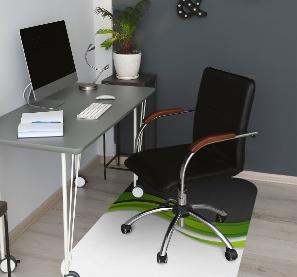 Office chair floor protector Abstraction