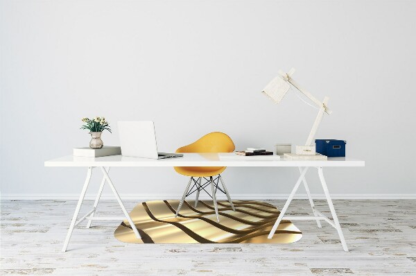 Office chair floor protector Gold items