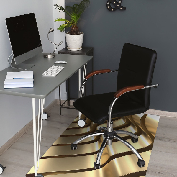 Office chair floor protector Gold items