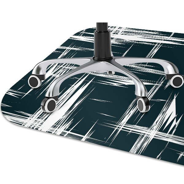 Chair mat floor panels protector white scratches
