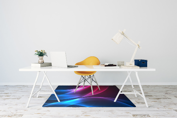 Chair mat floor panels protector pink transition