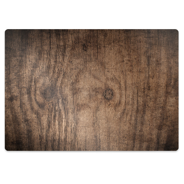 Computer chair mat Old wood