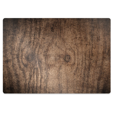 Computer chair mat Old wood
