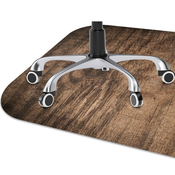 Computer chair mat Old wood