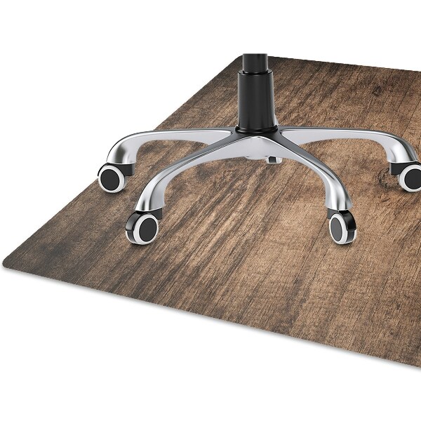 Computer chair mat Old wood