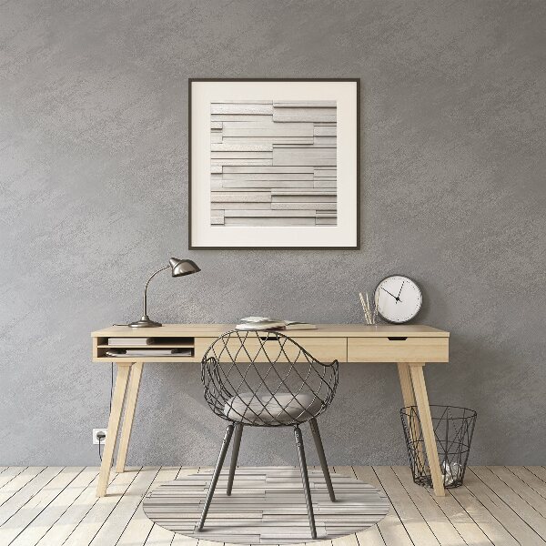 Desk chair mat white boards