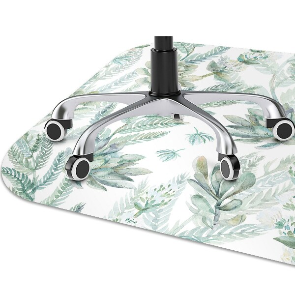 Office chair floor protector painted rock gardens