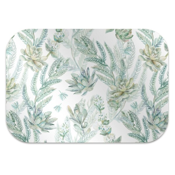 Office chair floor protector painted rock gardens