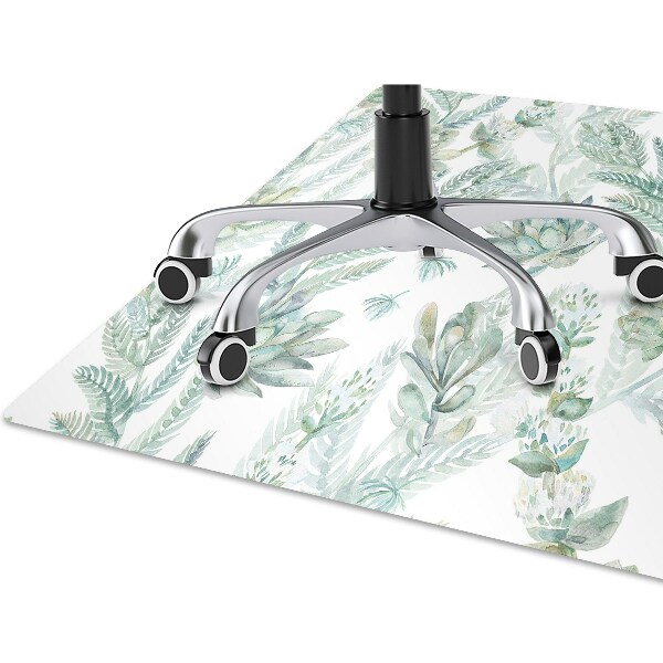 Office chair floor protector painted rock gardens