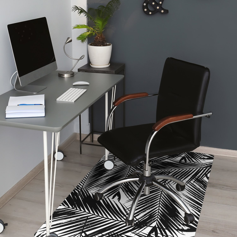 Office chair mat black hotsell