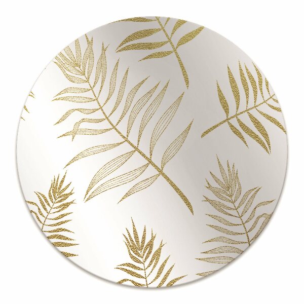 Computer chair mat palm leaves