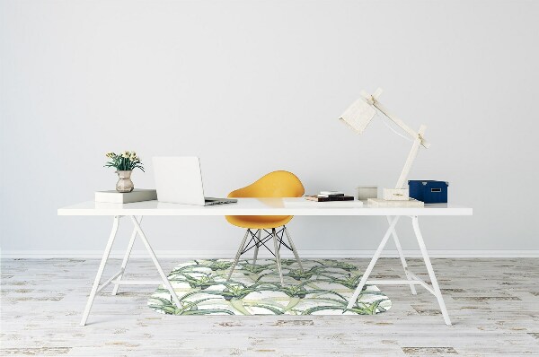 Desk chair mat Aloe image