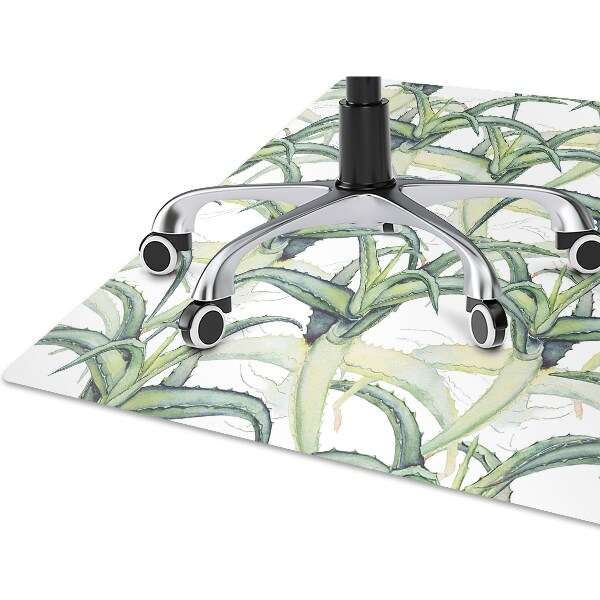 Desk chair mat Aloe image