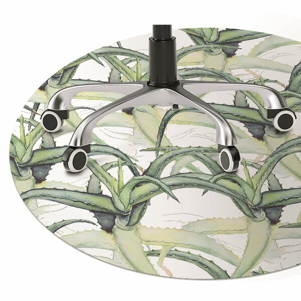 Desk chair mat Aloe image