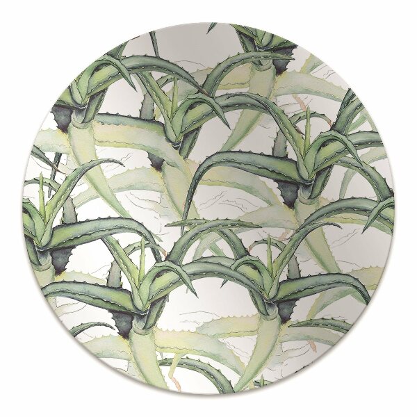 Desk chair mat Aloe image