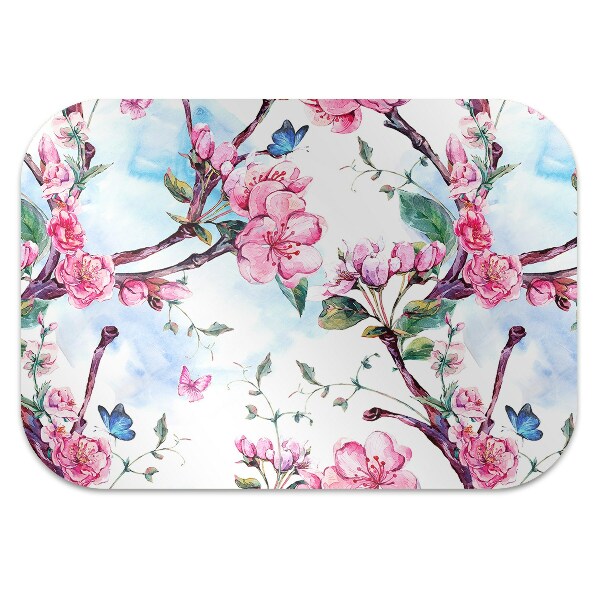 Office chair mat apricot tree