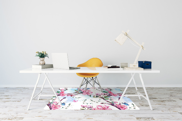 Office chair mat apricot tree