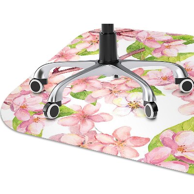 Computer chair mat Cherry blossoms