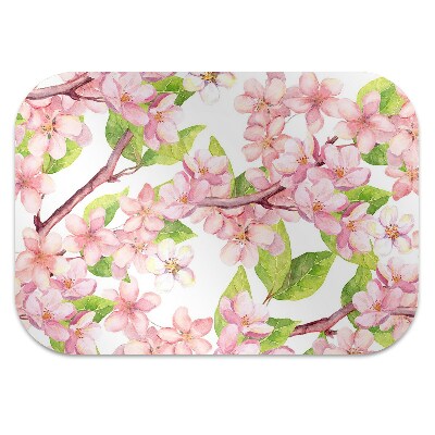 Computer chair mat Cherry blossoms