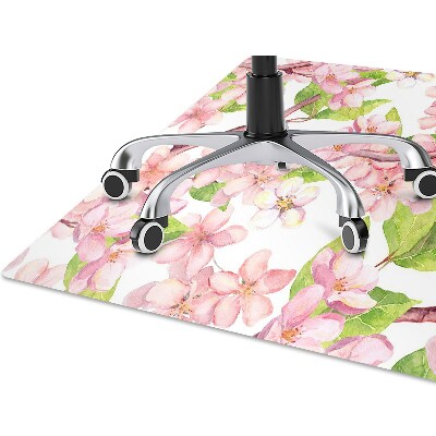 Computer chair mat Cherry blossoms