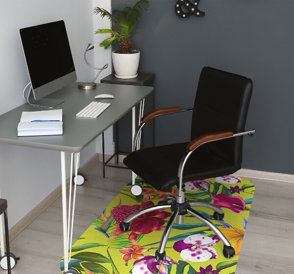 Office chair floor protector painted garden