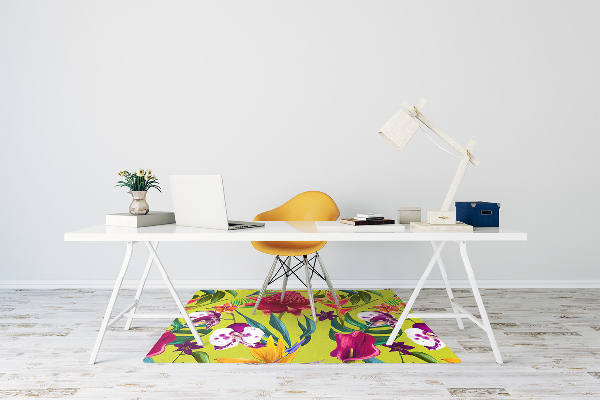 Office chair floor protector painted garden
