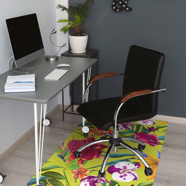 Office chair floor protector painted garden
