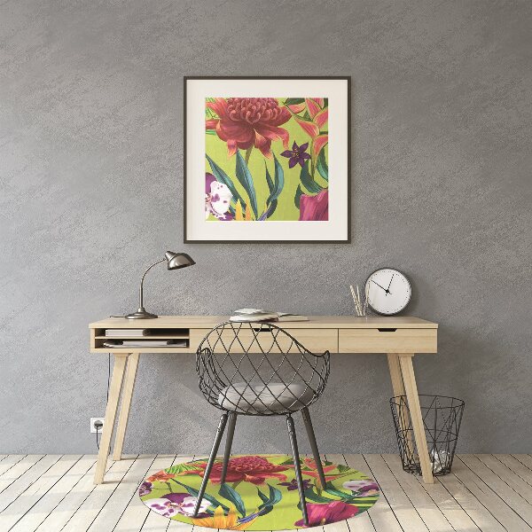 Office chair floor protector painted garden