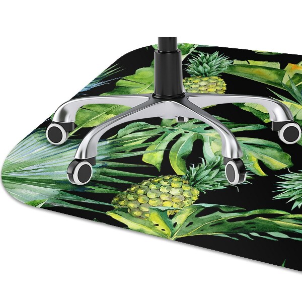 Office chair mat pineapples