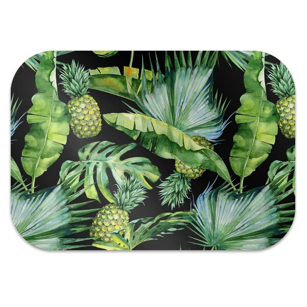 Office chair mat pineapples