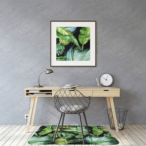 Office chair mat pineapples