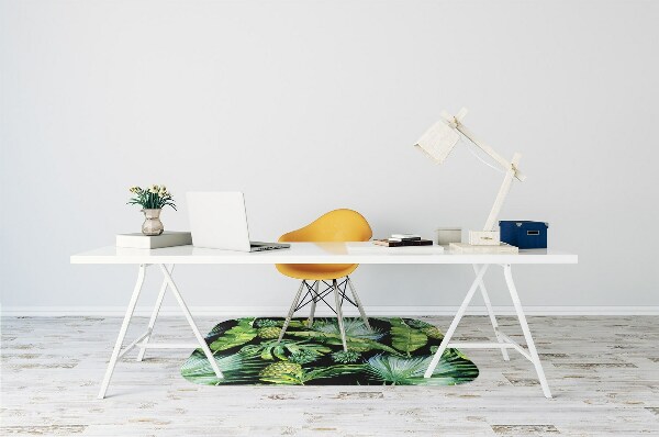 Office chair mat pineapples