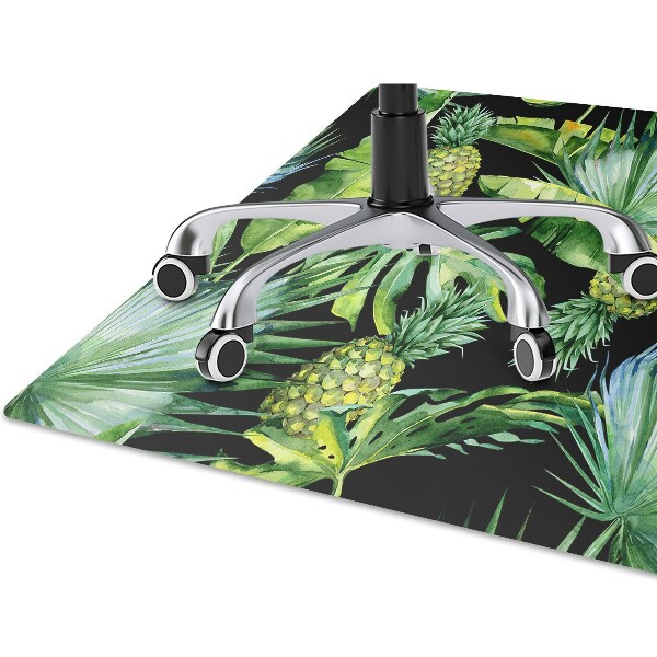 Office chair mat pineapples