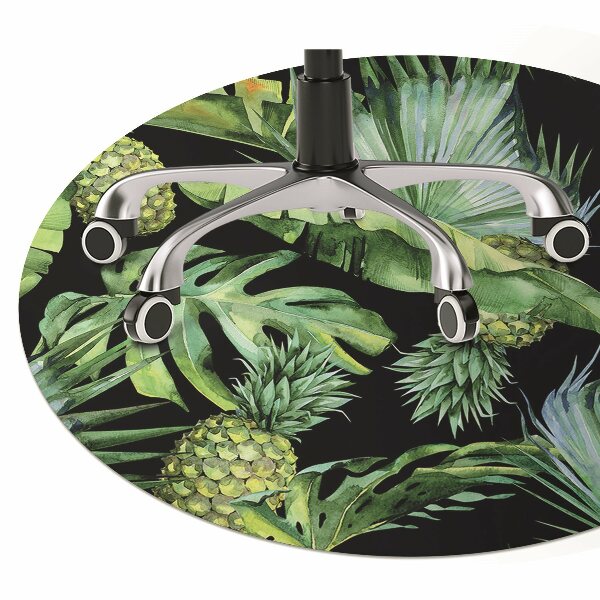 Office chair mat pineapples