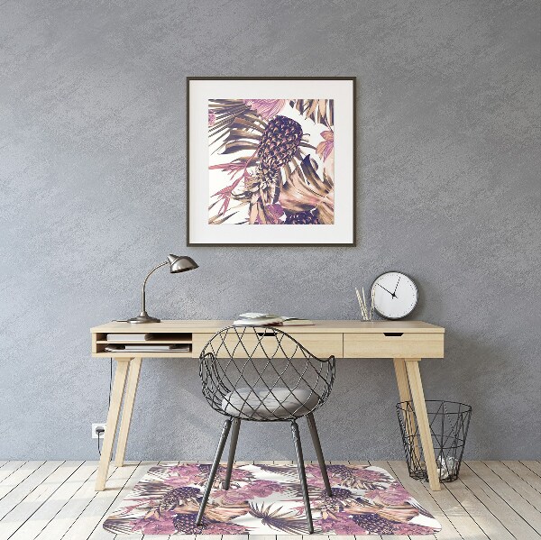 Office chair mat Pineapple
