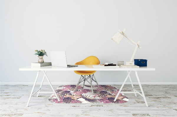 Office chair mat Pineapple
