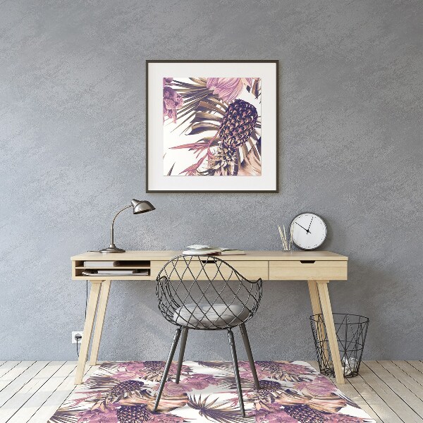 Office chair mat Pineapple