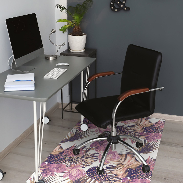 Office chair mat Pineapple