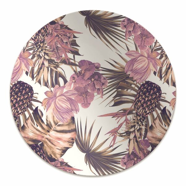 Office chair mat Pineapple
