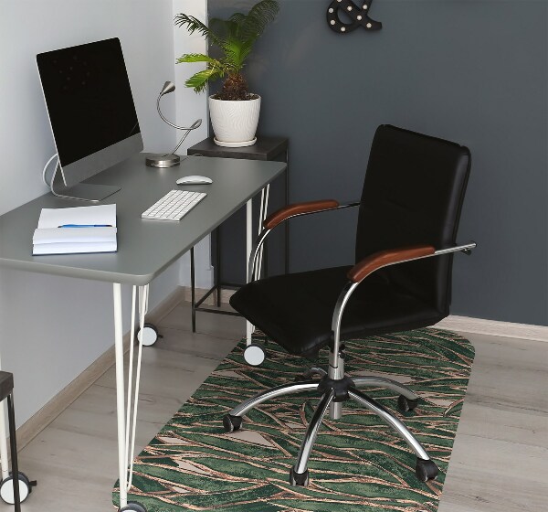 Office chair mat Shrubs