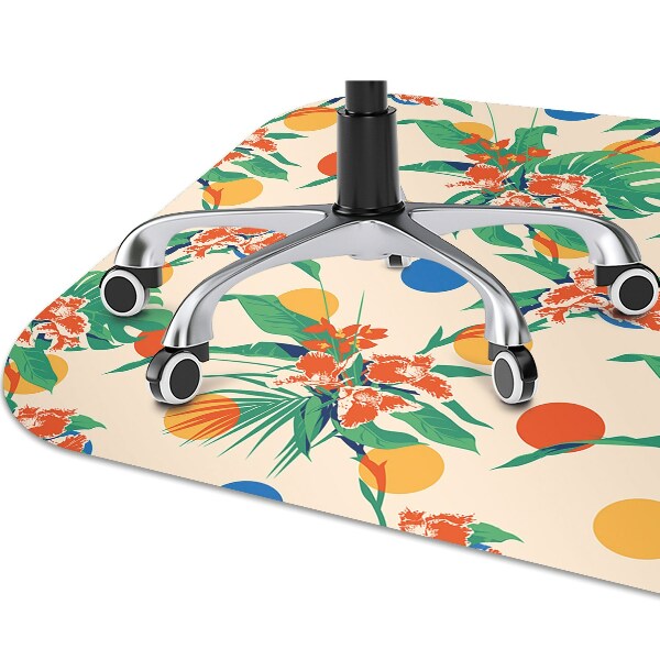 Desk chair mat Sunset