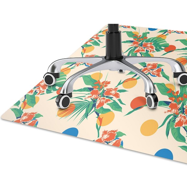 Desk chair mat Sunset