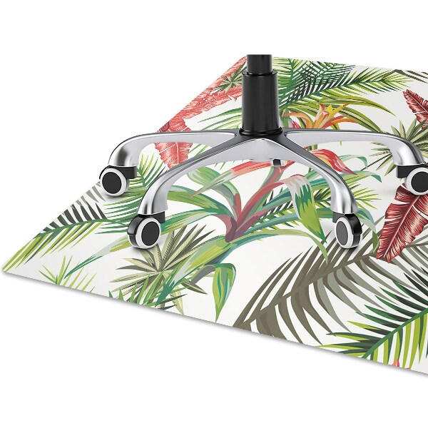 Office chair mat Jungle