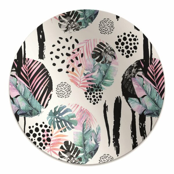 Office chair floor protector Abstraction jungle