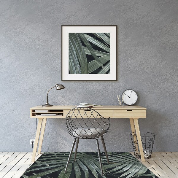 Office chair mat dark monster