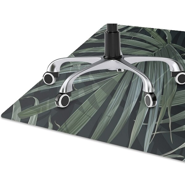 Office chair mat dark monster